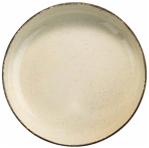 Тарелка глубокая Kutahya Pearl Mood, светло-коричневый