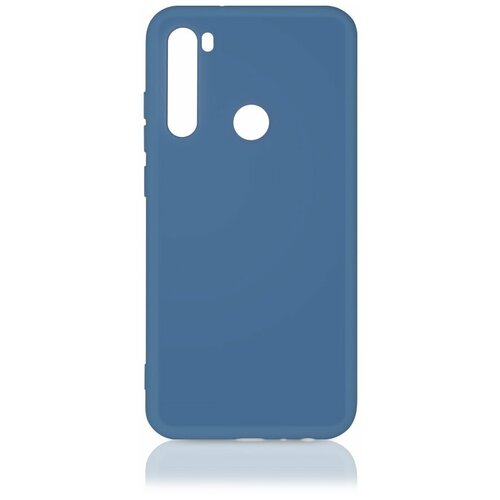 DF DF xiOriginal-06 (blue) Чехол для Xiaomi Redmi Note 8T (силикон с микрофиброй) синий df df xioriginal 06 blue чехол для xiaomi redmi note 8t силикон с микрофиброй синий