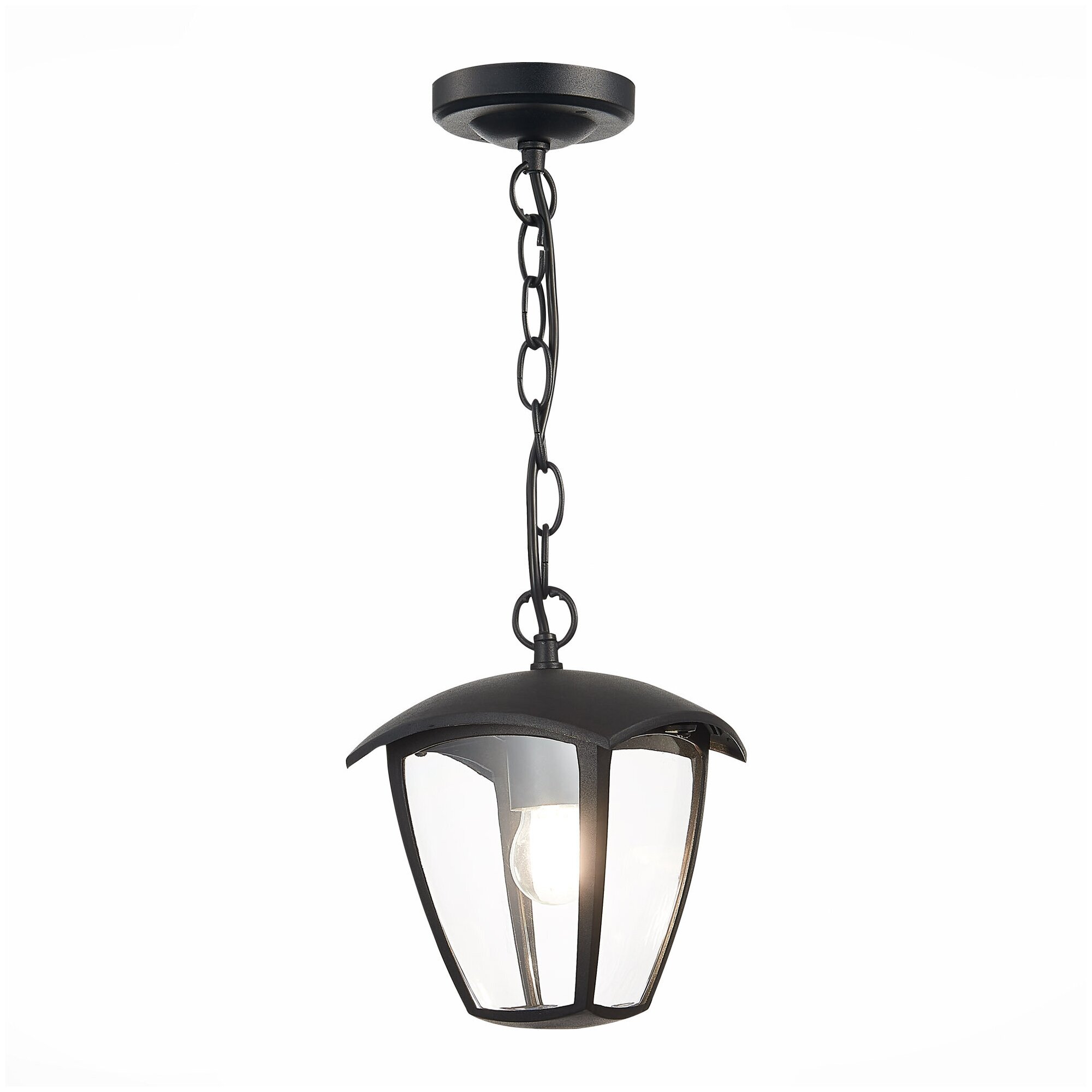 Уличный подвесной светильник ST Luce Sivino SL081.403.01, E27, 40Вт, кол-во ламп:1шт., Черный