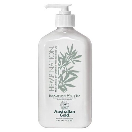 Australian Gold Hemp Nation Eucalyptus & White Tea, увлажняющий крем для тела