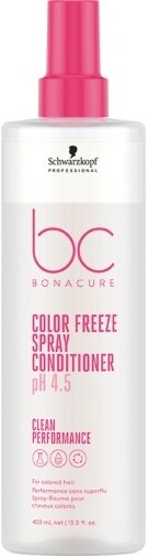 Schwarzkopf Professional Color Freeze Спрей-кондиционер для окрашенных волос Сияние цвета, 400 мл