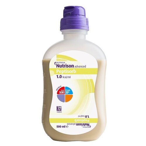 Nutrison (Nutricia) Эдванст Пептисорб (бутылка), готовое к употреблению, 500 мл, 550 г