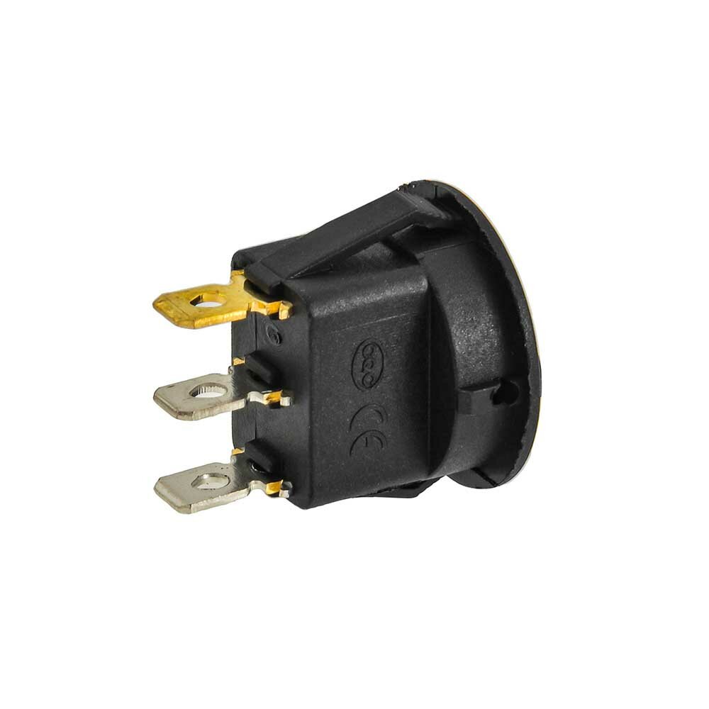 Выключатель NORD YADA ON-OFF круглый черный 20A 12V 905477