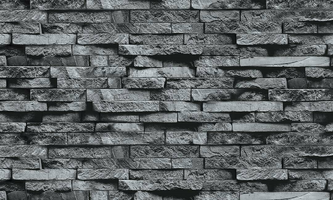 фото Плита фаспан Серый камень №1008 Горизонталь 8мм, (1200х600)