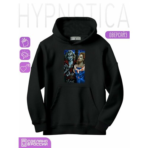 фото Худи hypnotica, размер xs, черный