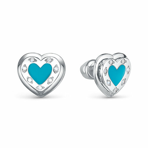 Серьги Oriental, серебро, 925 проба
