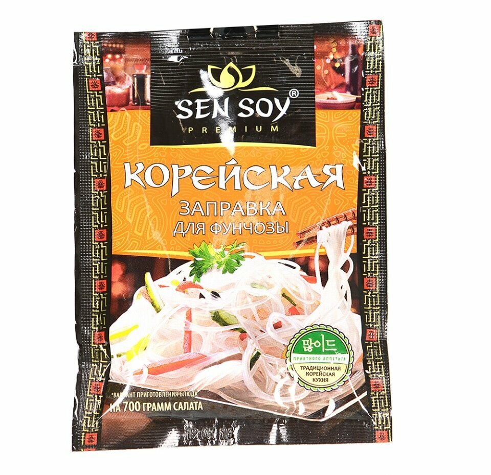 Заправка для фунчозы корейская Sen Soy