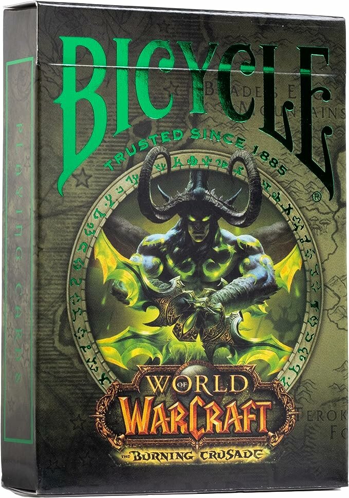 Карты "Bicycle World of Warcraft Burning Crusade Standard Index"