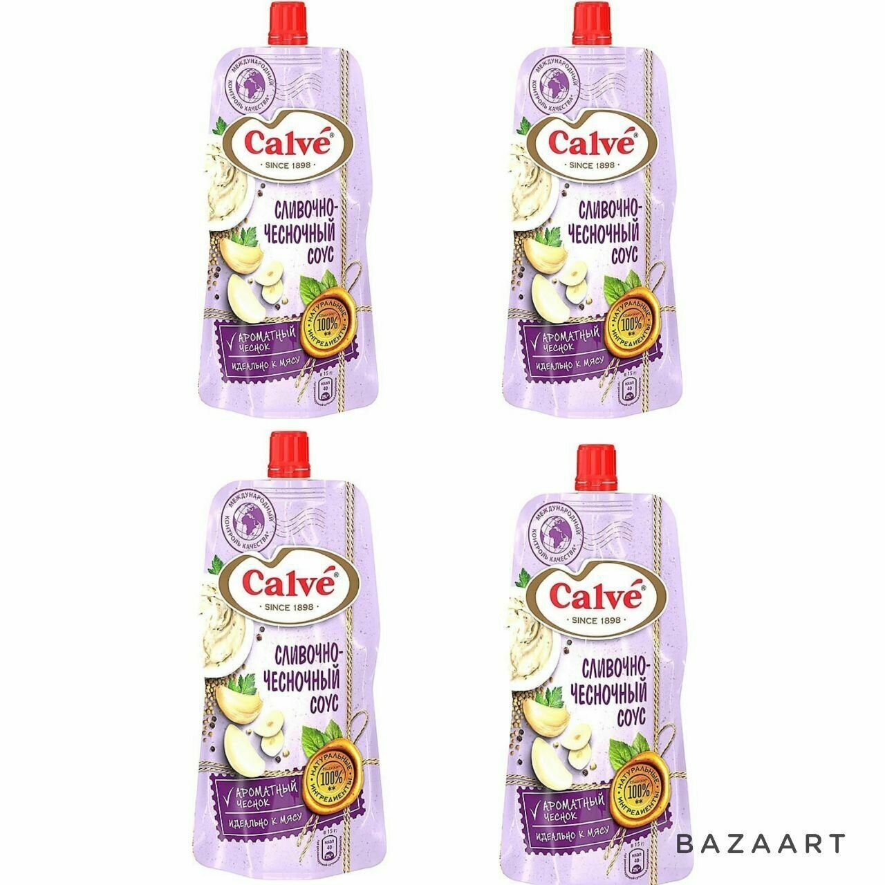 фото Calve, соус сливочно-чесночный