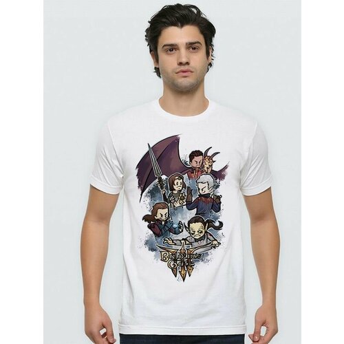 фото Футболка design heroes, размер m, белый