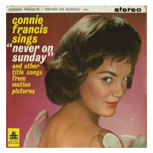Старый винил, MGM Records, CONNIE FRANCIS - Sings 