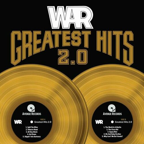 war виниловая пластинка war greatest hits Виниловая пластинка WAR - GREATEST HITS 2.0 (2 LP)