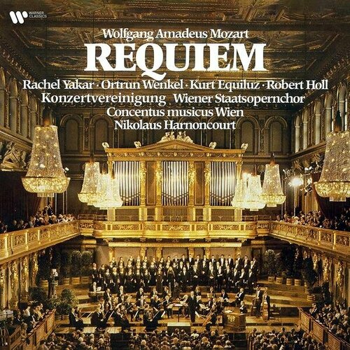 Виниловая пластинка NIKOLAUS HARNONCOURT - MOZART: REQUIEM (180 GR)