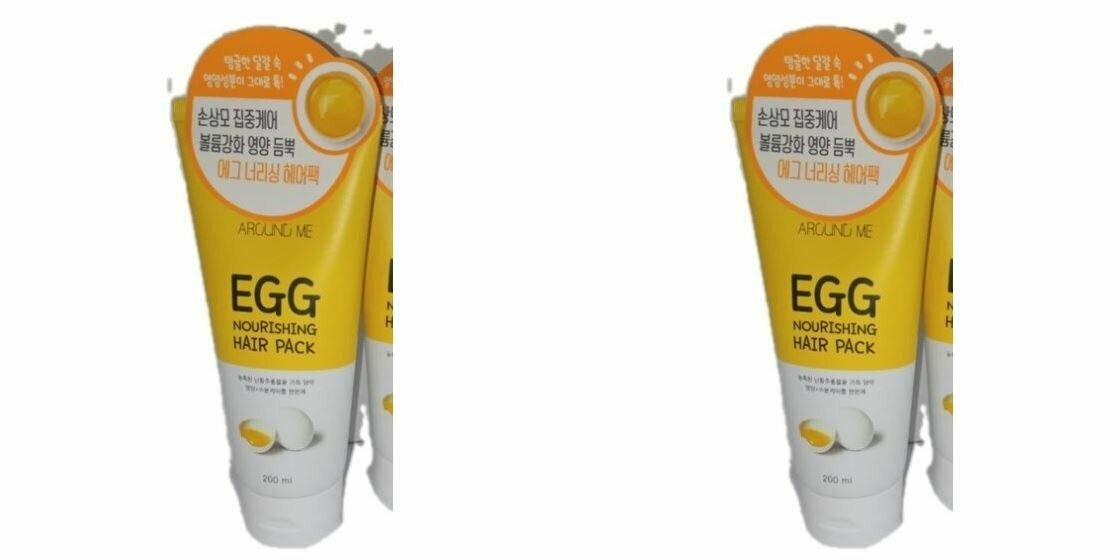 Маска для волос Welcos Around Me Egg Nourishing Hair Pack - фото №1