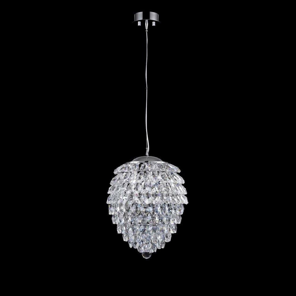 фото Подвесной светильник Crystal Lux Charme SP2 Chrome/Transparent