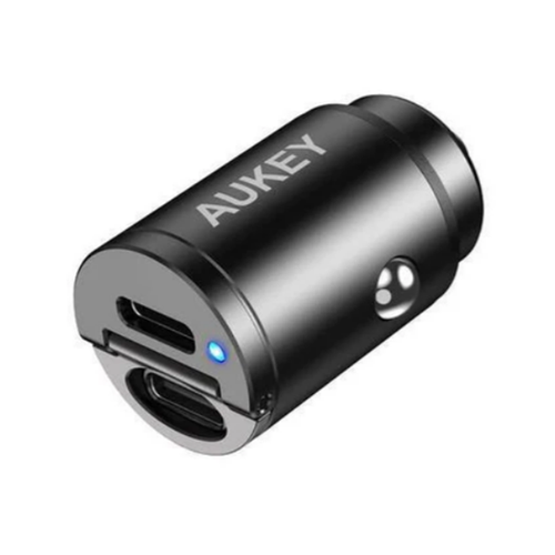 фото Автомобильное зарядное устройство aukey cc-a4 (black)
