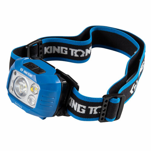 фото 9ta53 king tony фонарь светодиодный, налобный, 1 led cob, 3,7 в 9ta53