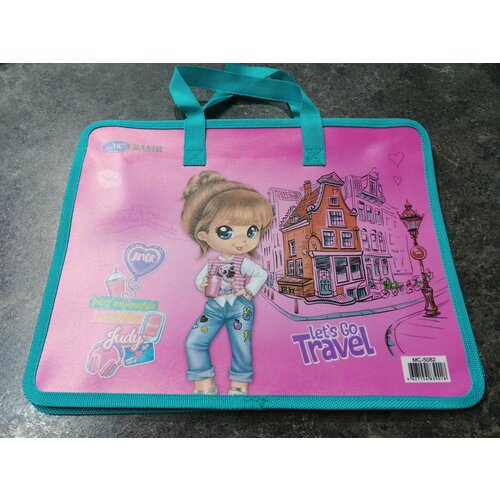 Папка-сумка на молнии