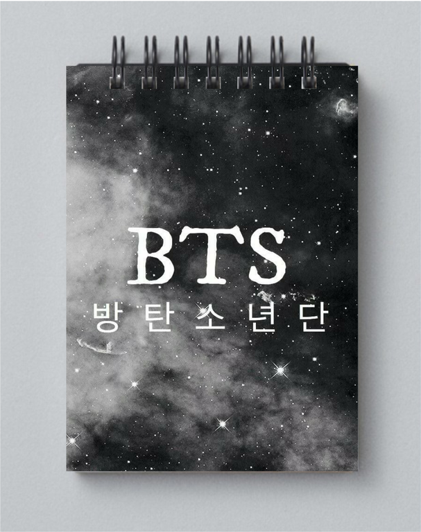 Блокнот BTS, БТС №54, А5