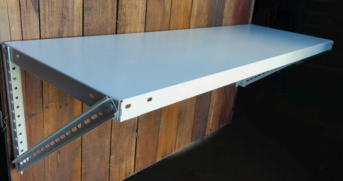 Изображение товара Настенная полка METZAVOD-PSG, 120 см х 40 см, металл, для гаража