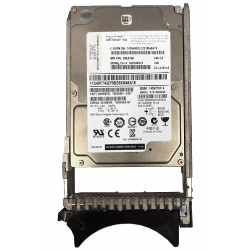 Жесткий диск IBM 74Y6487 1468Gb 15000 SAS 25 HDD 1866500₽
