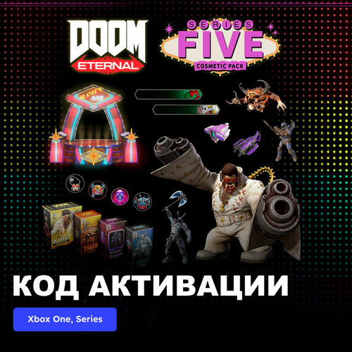 dlc дополнение atomic heart golden age weapon skin pack xbox one xbox series x s электронный ключ аргентина DLC Дополнение DOOM Eternal Series Five Cosmetic Pack Xbox One, Xbox Series X|S электронный ключ Аргентина