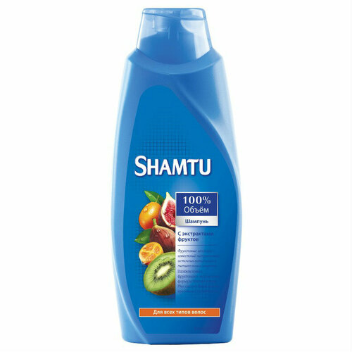Shamtu Питание и сила Шампунь с экстрактами фруктов, 650 мл 1 шт