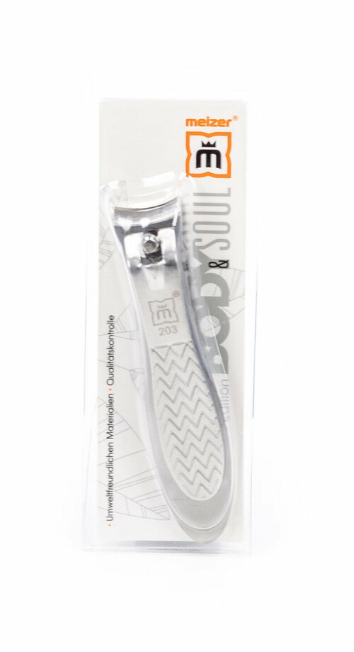 Meizer / Мейзер Клиппер для кутикулы серебристый лезвие 17мм / уход за ногтями