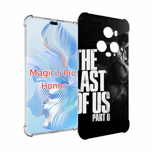 Чехол MyPads The Last of Us Part II Элли для Honor Magic 5 Pro задняя-панель-накладка-бампер