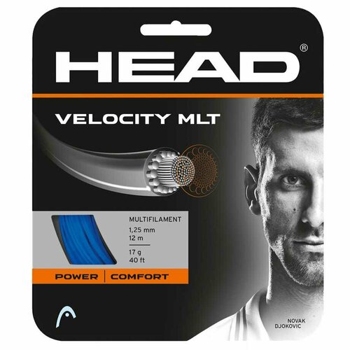 фото Теннисная струна head velocity mlt синий 281404-16bl (толщина: 130)