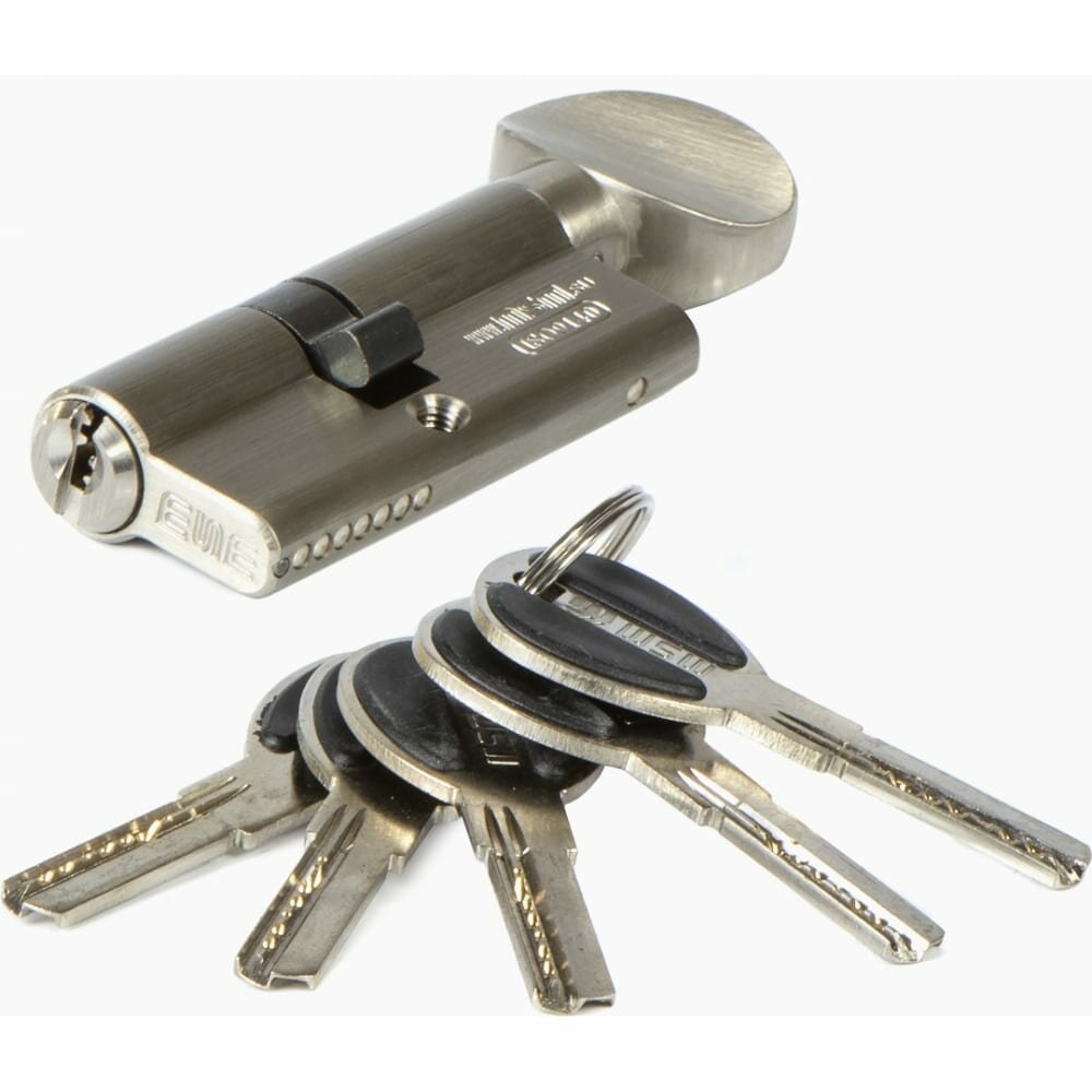 Ключевой цилиндр MSM CW30/60mm SN - фото №9