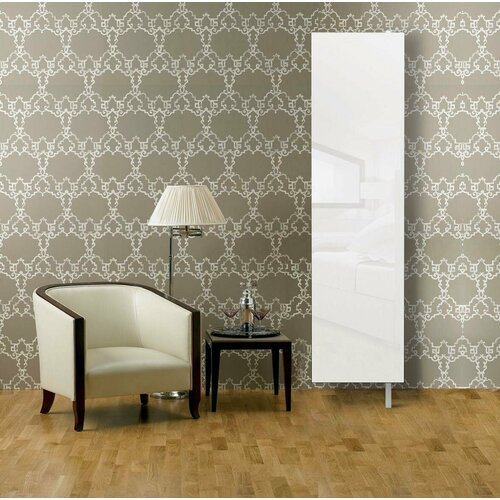 Поворотный стеклянный шкаф Shelf Drive SP Glossy белый