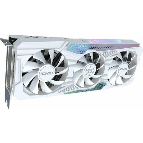 Видеокарта Inno3D nVidia GeForce RTX 4060 Ti ICHILL X3 WHITE PCI-E 8192Mb GDDR6 128 Bit Retail C406T3-08D6X-17113280 5306200₽