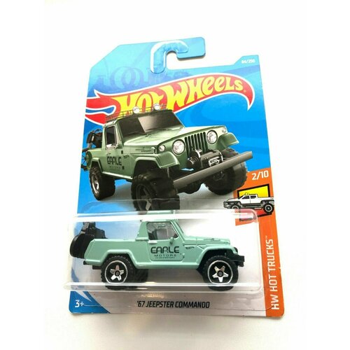 Hot Wheels 67 JEEPSTER COMMANDO Джипстер 84/250 HW Hot Trucks 2/10 Mattel FYF06 2019