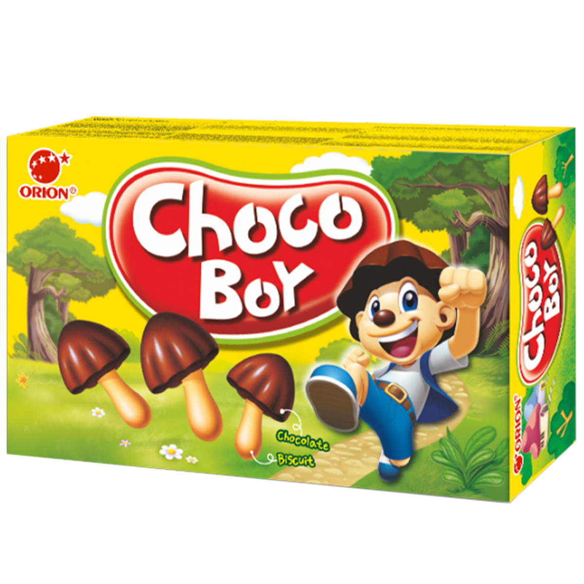 Orion Choco Boy Печенье с шоколадом, 45 гр. 30 шт./уп - фотография № 2