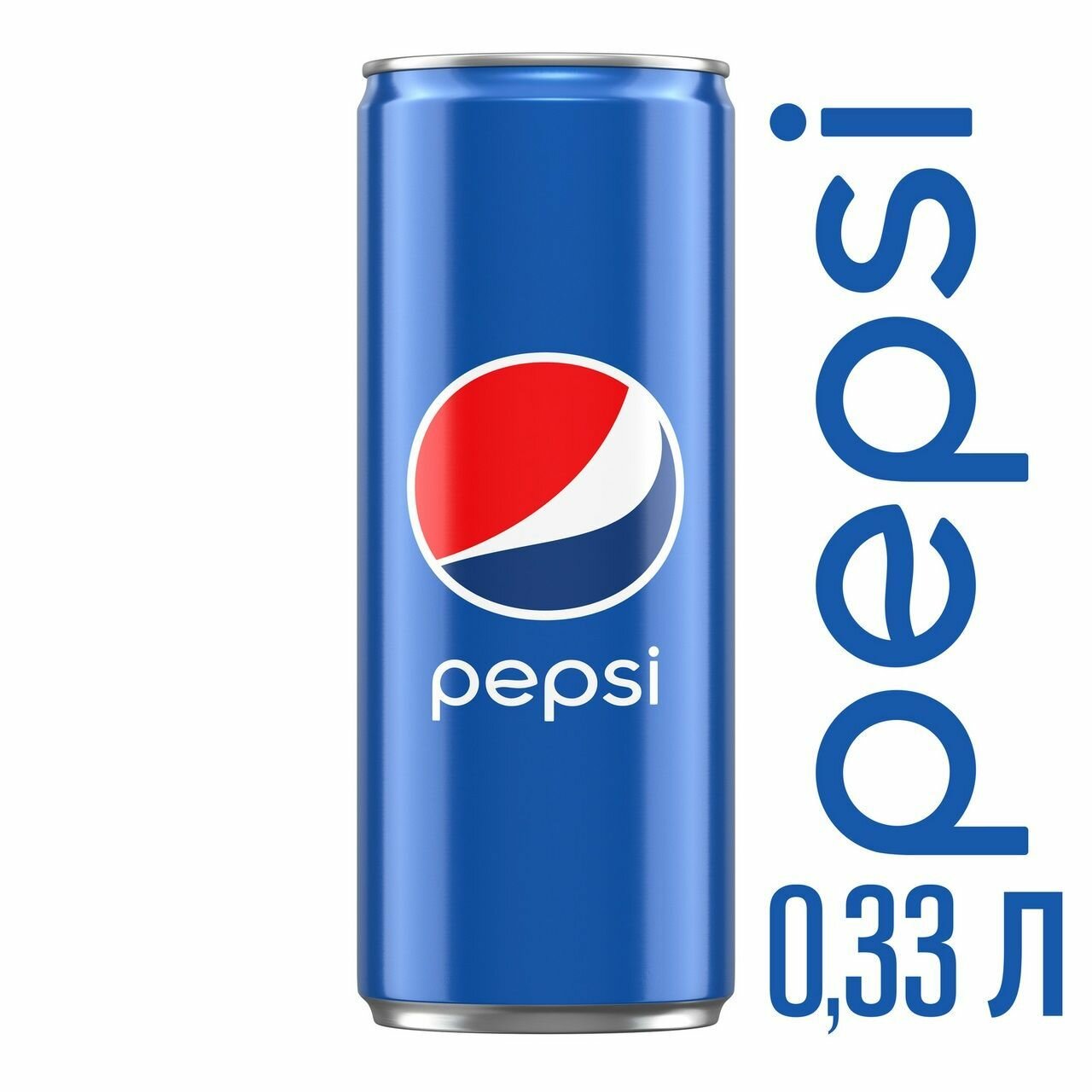 Газированный напиток Pepsi / Пепси тонкая банка 330мл. (Польша)