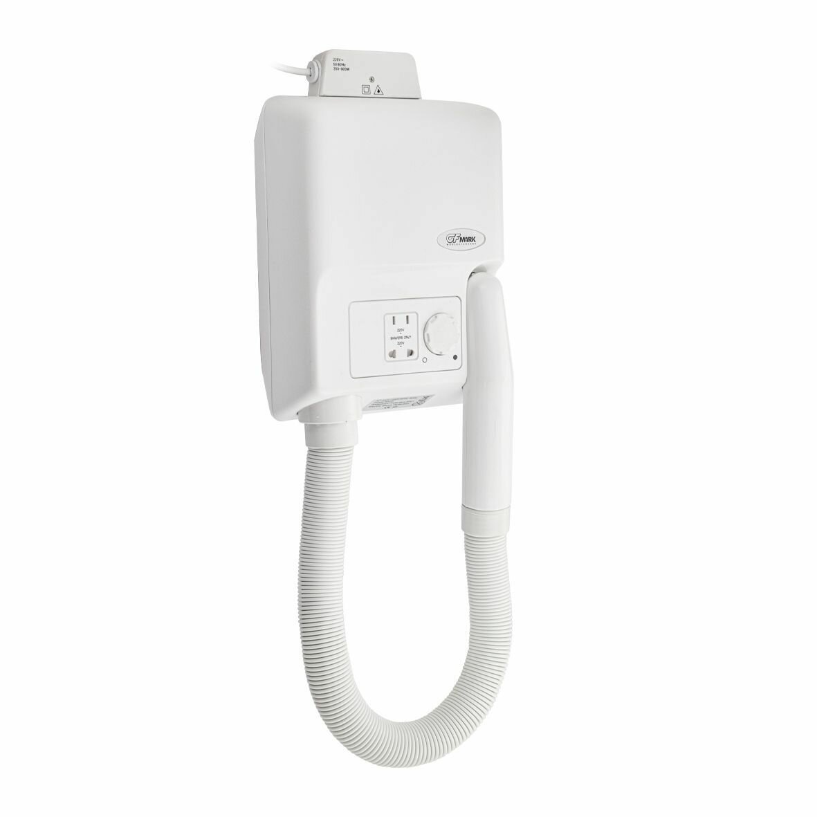 фото Фен Gfmark настенный для волос с гибким шлангом