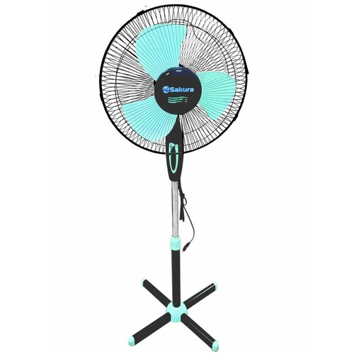Вентилятор напольный SAKURA SA-11BR черныймятный 147100₽