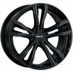 Колесные диски Mak X-Mode 11x20 5x120 ET35 D74.1 Gloss Black