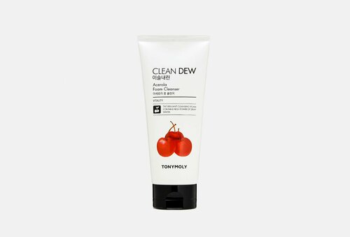 Пенка для умывания tony moly clean dew acerola foam cleanser