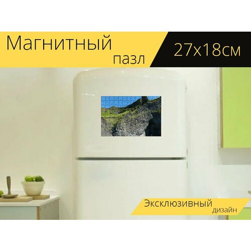 Магнитный пазл Исландия, вик, южный берег на холодильник 27 x 18 см. магнитный пазл исландия вик пейзаж на холодильник 27 x 18 см