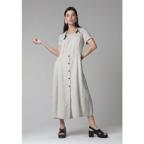 фото Платье жан и параскева, размер 48, серый