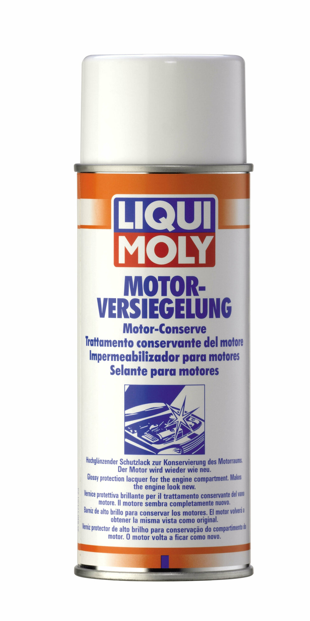 LIQUI MOLY 3327 спрей для внешней консервации двигателя (0 4 л.)