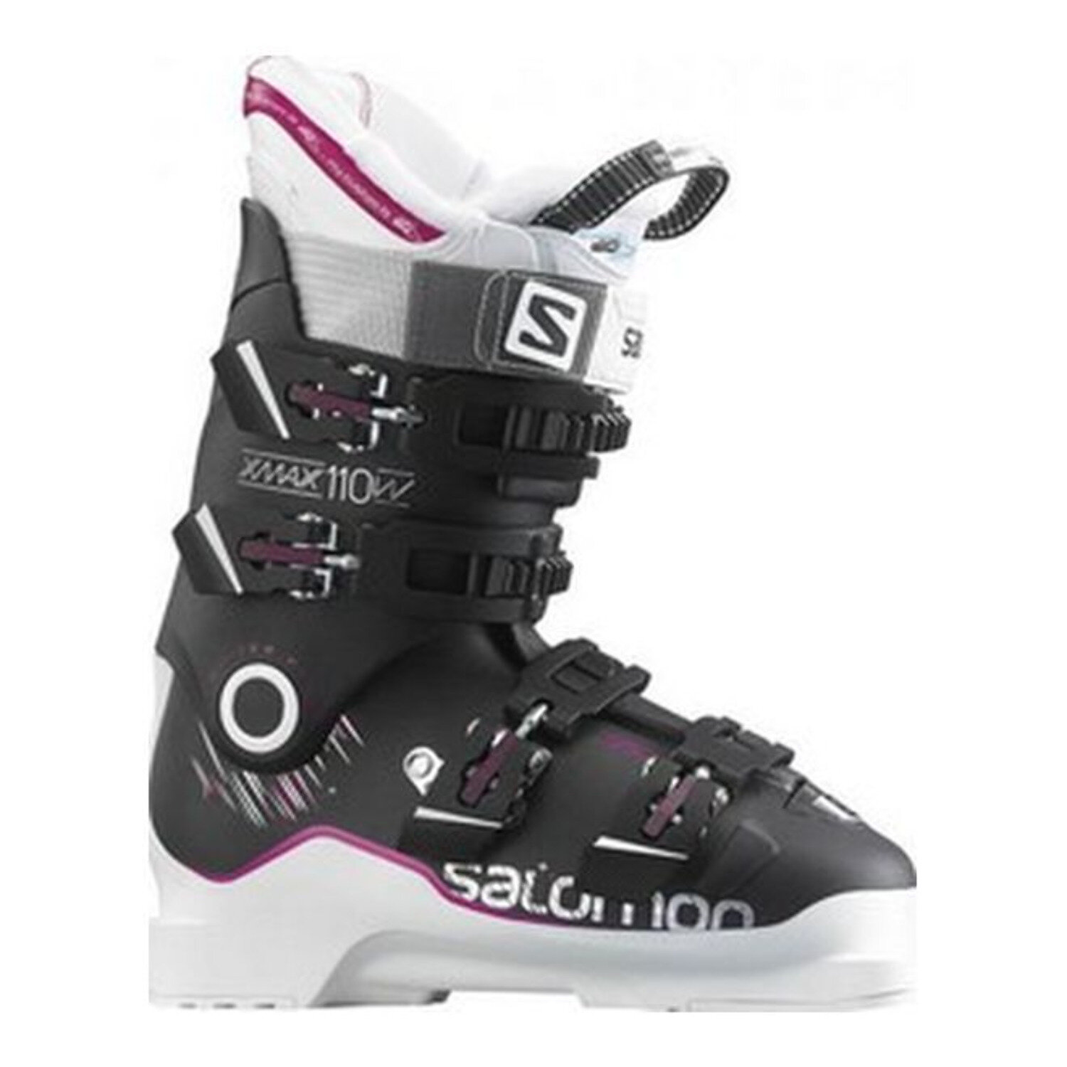 Горнолыжные ботинки Salomon X Max 110 W Black/White/Rubine Сток