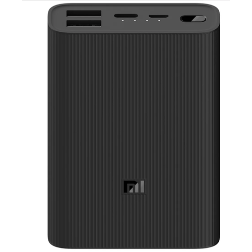 Внешний аккумулятор Xiaomi Mi Power Bank 10000mAh черного цвета 899900₽