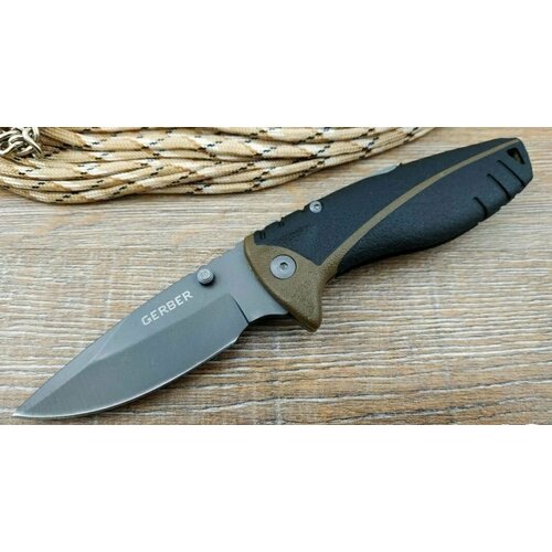 Нож складной туристический Gerber гербер нож gerber гербер tactical paraframe mini paraframe tanto clip folding knife блистер прямое лезвие