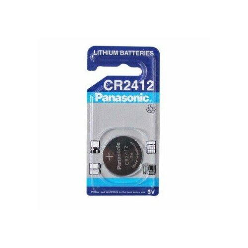 Батарейка Panasonic Lithium batteries CR2412 BL1