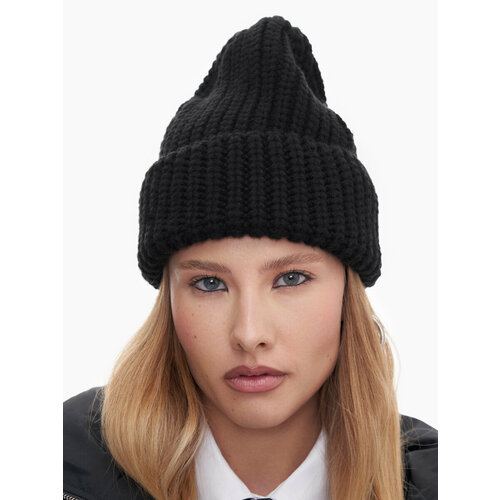 фото Шапка бини toptop, размер onesize, черный