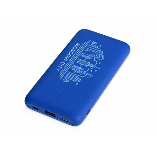 Внешний беспроводной аккумулятор с подсветкой лого Evolt Reserve X 8000 мАч синий 335200₽
