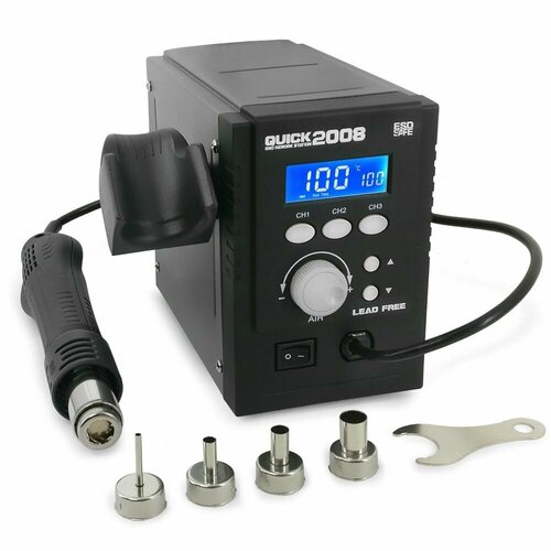 Термовоздушная паяльная станция Quick 2008 ESD 1550000₽